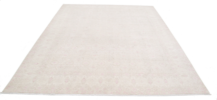 Hand Knotted Serenity Wool Rug - 8' 3" X 10' 0" 8' 3" X 10' 0" (251 X 305) / Ivory / Wool