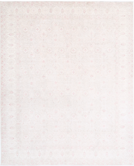 Hand Knotted Serenity Wool Rug - 8' 3" X 10' 0" 8' 3" X 10' 0" (251 X 305) / Ivory / Wool