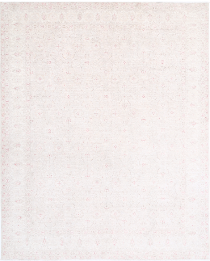 Hand Knotted Serenity Wool Rug - 8' 3" X 10' 0" 8' 3" X 10' 0" (251 X 305) / Ivory / Wool