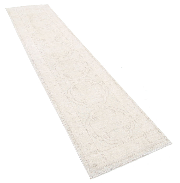 Hand Knotted Fine Serenity Wool Rug - 2'4'' x 10'2''