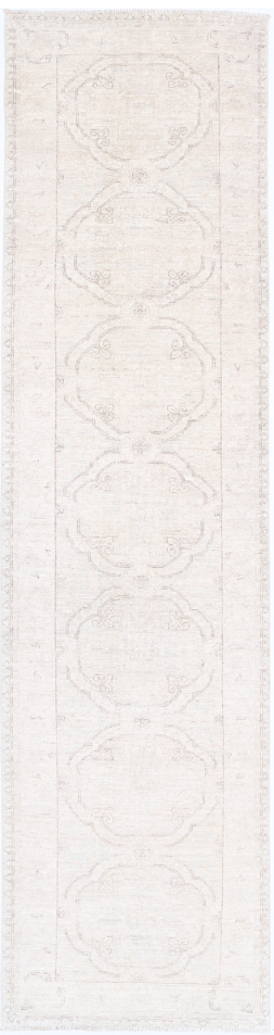 Hand Knotted Serenity Wool Rug - 2' 4" X 10' 2" 2' 4" X 10' 2" (71 X 310) / Ivory / Wool