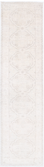 Hand Knotted Serenity Wool Rug - 2' 4" X 10' 2" 2' 4" X 10' 2" (71 X 310) / Ivory / Wool