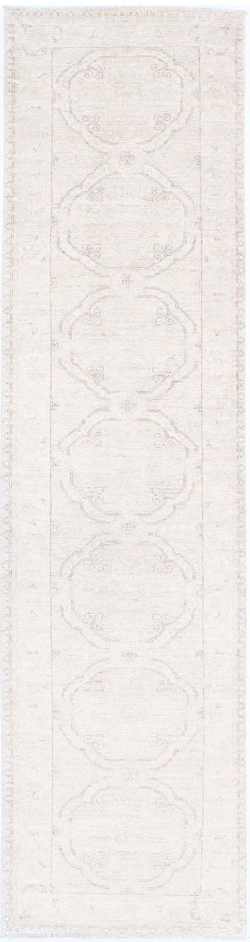 Hand Knotted Fine Serenity Wool Rug - 2'4'' x 10'2''