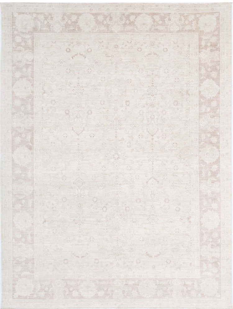 Hand Knotted Fine Serenity Wool Rug - 8'10'' x 11'8''