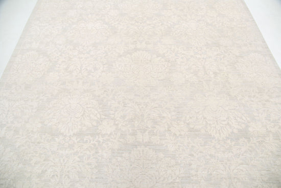 Hand Knotted Artemix Wool Rug - 7' 8" X 10' 2" 7' 8" X 10' 2" (234 X 310) / Ivory / Wool