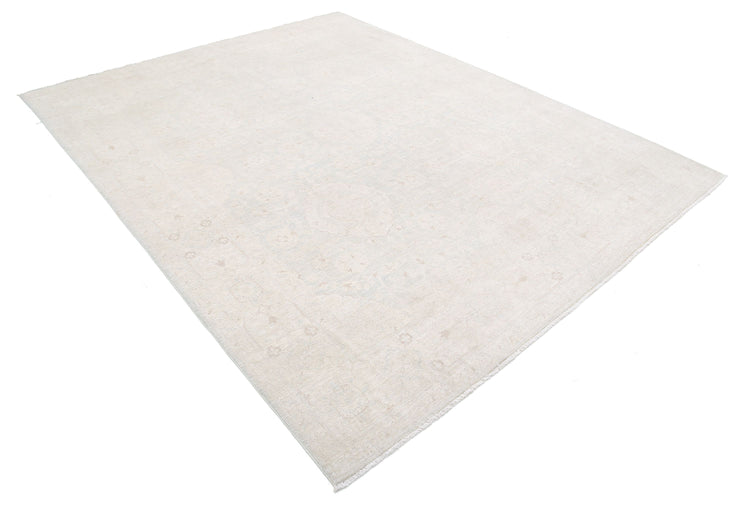 Hand Knotted Fine Serenity Wool Rug - 7'10'' x 9'10''