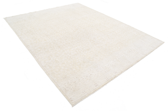 Hand Knotted Serenity Wool Rug - 7' 11" X 9' 10" 7' 11" X 9' 10" (241 X 300) / Ivory / Wool