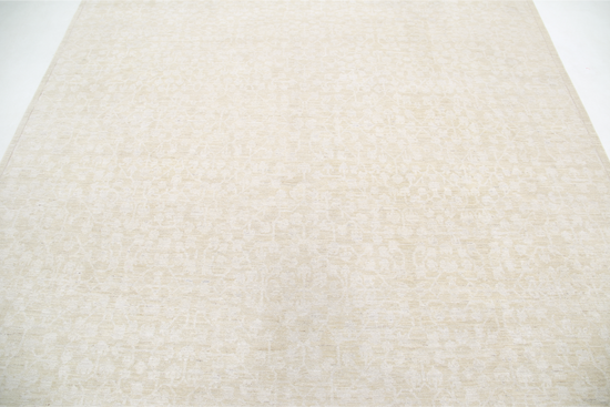 Hand Knotted Serenity Wool Rug - 7' 11" X 9' 10" 7' 11" X 9' 10" (241 X 300) / Ivory / Wool