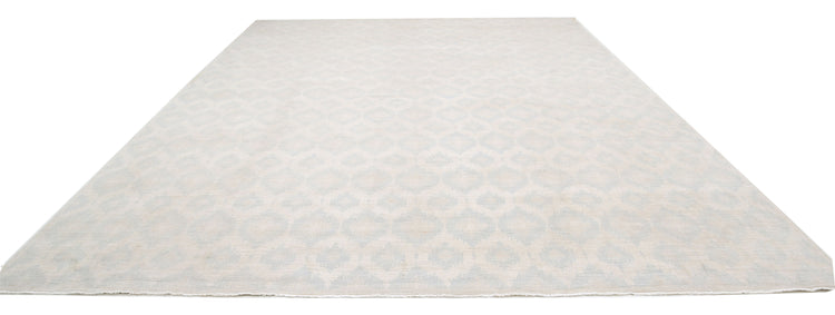 Hand Knotted Serenity Artemix Wool Rug - 12'6'' x 17'1''
