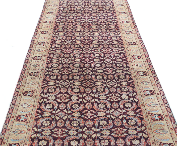 Hand Knotted Heritage Tabriz Wool Rug - 3'11'' x 11'11''