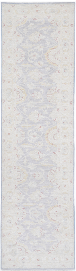 Hand Knotted Serenity Wool Rug - 2' 9" X 10' 9" 2' 9" X 10' 9" (84 X 328) / Grey / Wool