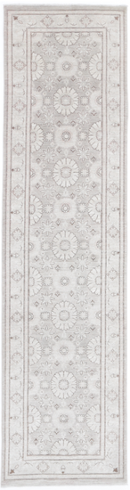 Hand Knotted Serenity Wool Rug - 2' 8" X 11' 2" 2' 8" X 11' 2" (81 X 340) / Grey / Wool