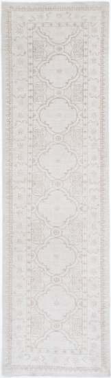 Hand Knotted Serenity Wool Rug - 2' 10" X 10' 10" 2' 10" X 10' 10" (86 X 330) / Ivory / Wool