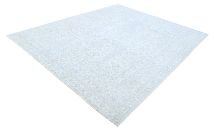 Hand Knotted Serenity Wool Rug - 8' 1" X 10' 2" 8' 1" X 10' 2" (246 X 310) / Grey / Wool