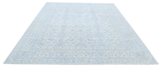 Hand Knotted Serenity Wool Rug - 8' 1" X 10' 2" 8' 1" X 10' 2" (246 X 310) / Grey / Wool