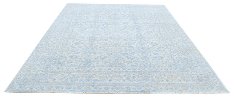 Hand Knotted Serenity Wool Rug - 8' 1" X 10' 2" 8' 1" X 10' 2" (246 X 310) / Grey / Wool