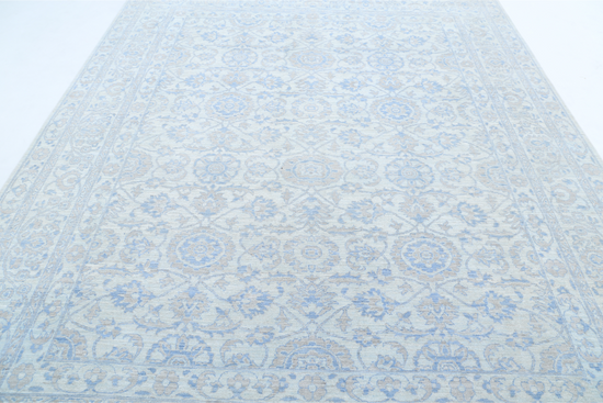 Hand Knotted Serenity Wool Rug - 8' 1" X 10' 2" 8' 1" X 10' 2" (246 X 310) / Grey / Wool