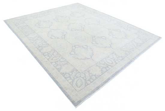 Hand Knotted Serenity Wool Rug - 8' 3" X 9' 9" 8' 3" X 9' 9" (251 X 297) / Grey / Wool