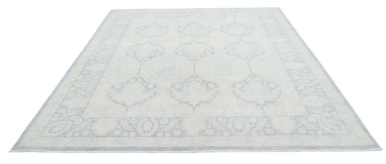 Hand Knotted Serenity Wool Rug - 8' 3" X 9' 9" 8' 3" X 9' 9" (251 X 297) / Grey / Wool