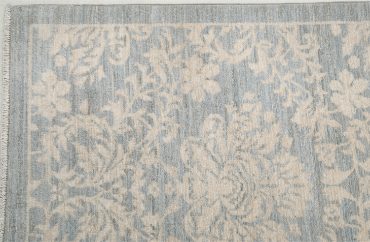 Hand Knotted Artemix Wool Rug - 10' 2" X 13' 2" 10' 2" X 13' 2" (310 X 401) / Grey / Wool