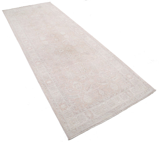 Hand Knotted Fine Serenity Wool Rug - 3'7'' x 10'1''
