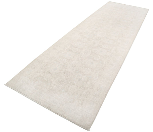 Hand Knotted Fine Serenity Wool Rug - 4'1'' x 12'4''