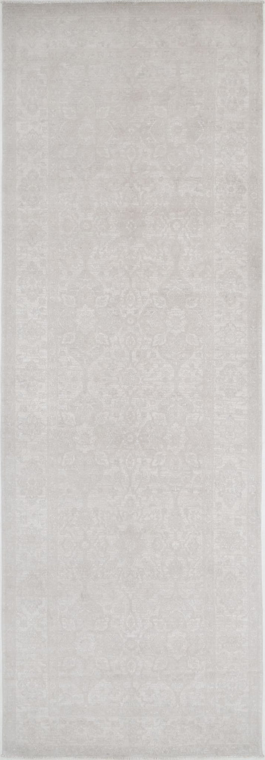 Hand Knotted Fine Serenity Wool Rug - 4'9'' x 14'2''