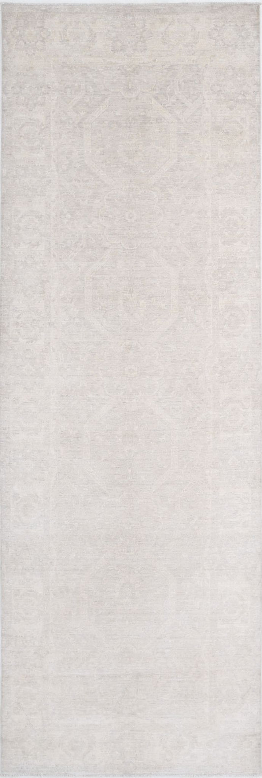 Hand Knotted Fine Serenity Wool Rug - 4'9'' x 14'8''