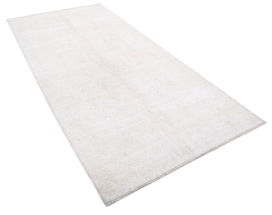 Hand Knotted Fine Serenity Wool Rug - 4'6'' x 9'6''