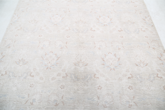 Hand Knotted Artemix Wool Rug - 6' 2" X 8' 0" 6' 2" X 8' 0" (188 X 244) / Ivory / Wool