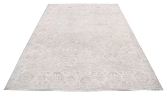 Hand Knotted Serenity Wool Rug - 6' 0" X 8' 4" 6' 0" X 8' 4" (183 X 254) / Grey / Wool