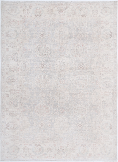 Hand Knotted Serenity Wool Rug - 6' 0" X 8' 4" 6' 0" X 8' 4" (183 X 254) / Grey / Wool