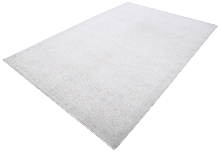 Hand Knotted Serenity Wool Rug - 6' 3" X 8' 11" 6' 3" X 8' 11" (191 X 272) / Taupe / Wool