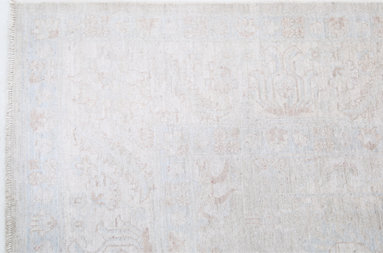 Hand Knotted Serenity Wool Rug - 6' 3" X 8' 11" 6' 3" X 8' 11" (191 X 272) / Taupe / Wool