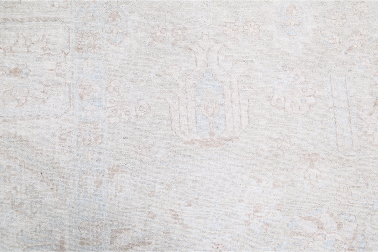 Hand Knotted Serenity Wool Rug - 6' 3" X 8' 11" 6' 3" X 8' 11" (191 X 272) / Taupe / Wool