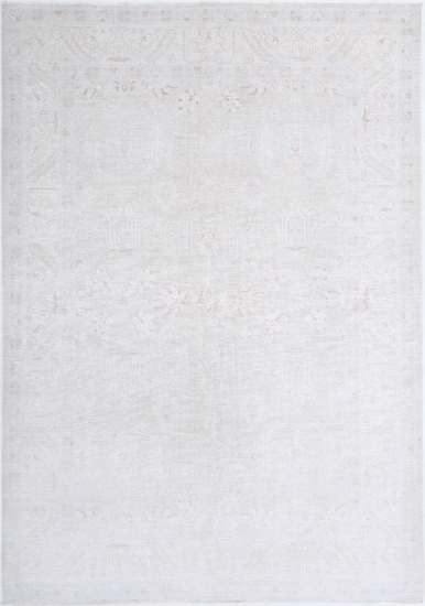 Hand Knotted Serenity Wool Rug - 6' 3" X 8' 11" 6' 3" X 8' 11" (191 X 272) / Taupe / Wool