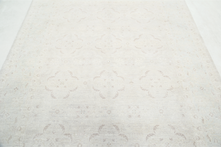 Hand Knotted Serenity Wool Rug - 6' 2" X 8' 3" 6' 2" X 8' 3" (188 X 251) / Ivory / Wool