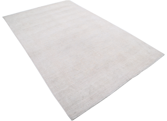 Hand Knotted Serenity Wool Rug - 5' 7" X 8' 9" 5' 7" X 8' 9" (170 X 267) / Ivory / Wool