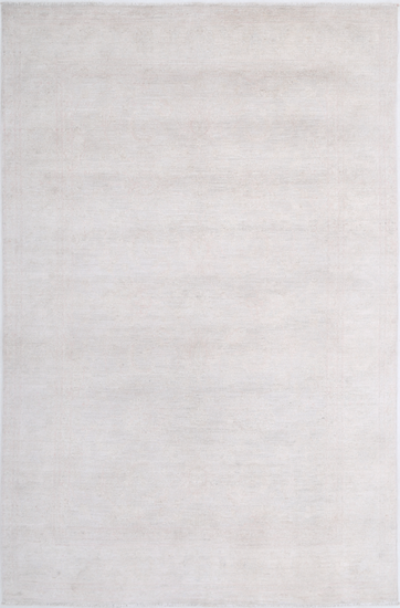 Hand Knotted Serenity Wool Rug - 5' 7" X 8' 9" 5' 7" X 8' 9" (170 X 267) / Ivory / Wool