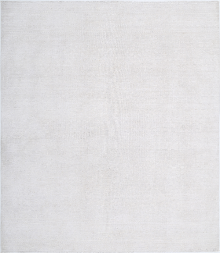 Hand Knotted Serenity Wool Rug - 8' 2" X 9' 6" 8' 2" X 9' 6" (249 X 290) / Ivory / Wool