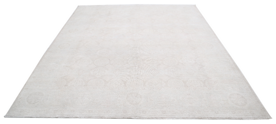 Hand Knotted Serenity Wool Rug - 8' 1" X 9' 8" 8' 1" X 9' 8" (246 X 295) / Brown / Wool