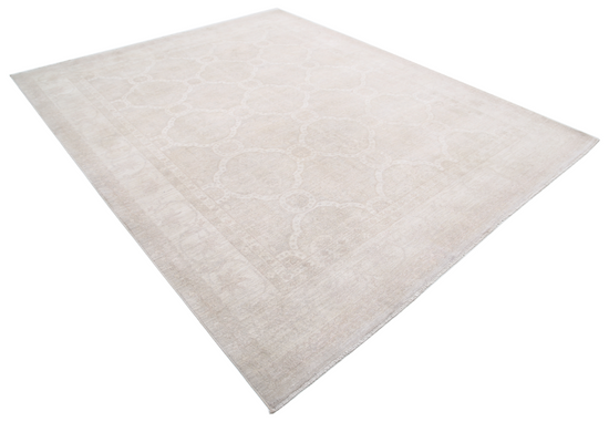 Hand Knotted Serenity Wool Rug - 8' 0" X 10' 0" 8' 0" X 10' 0" (244 X 305) / Grey / Wool