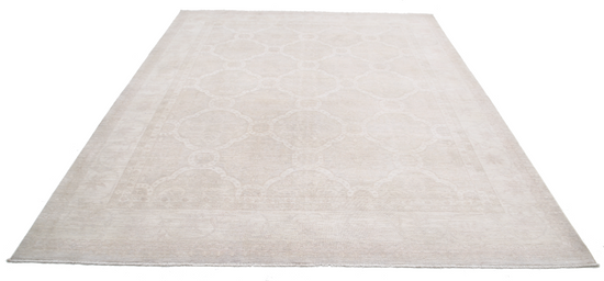 Hand Knotted Serenity Wool Rug - 8' 0" X 10' 0" 8' 0" X 10' 0" (244 X 305) / Grey / Wool