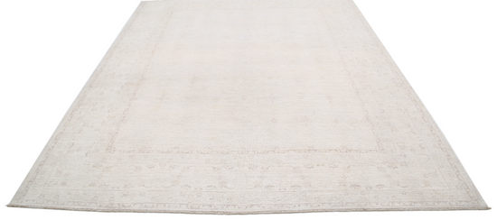 Hand Knotted Serenity Wool Rug - 8' 1" X 9' 10" 8' 1" X 9' 10" (246 X 300) / Ivory / Wool