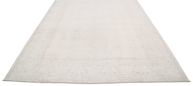 Hand Knotted Serenity Wool Rug - 8' 1" X 9' 10" 8' 1" X 9' 10" (246 X 300) / Ivory / Wool