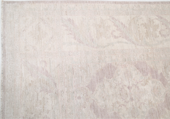 Hand Knotted Serenity Wool Rug - 8' 1" X 10' 2" 8' 1" X 10' 2" (246 X 310) / Ivory / Wool