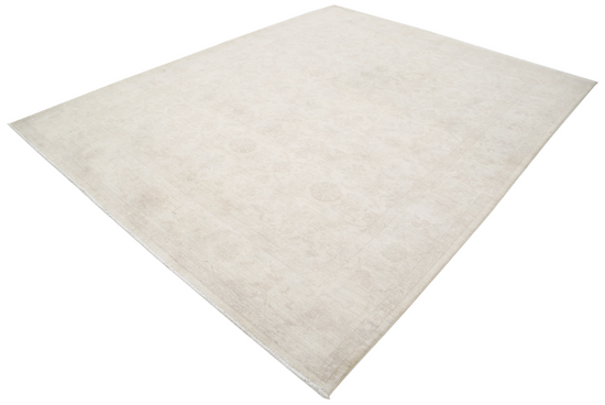 Hand Knotted Serenity Wool Rug - 8' 0" X 10' 2" 8' 0" X 10' 2" (244 X 310) / Ivory / Wool