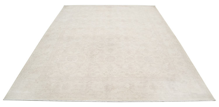 Hand Knotted Serenity Wool Rug - 8' 0" X 10' 2" 8' 0" X 10' 2" (244 X 310) / Ivory / Wool