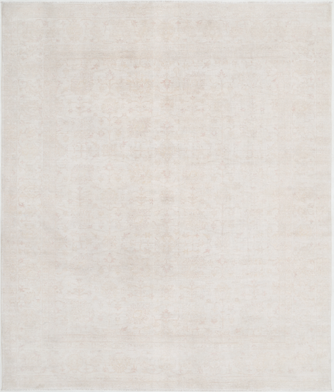 Hand Knotted Serenity Wool Rug - 8' 0" X 9' 6" 8' 0" X 9' 6" (244 X 290) / Ivory / Wool