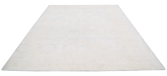 Hand Knotted Serenity Wool Rug - 9' 1" X 11' 7" 9' 1" X 11' 7" (277 X 353) / Grey / Wool